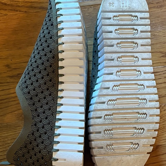 Ilse Jacobsen Hornbak Tulip 3373 Platform, Olive, Size 38, EUC - Picture 6 of 7